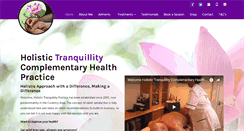 Desktop Screenshot of holistic-tranquillity.com